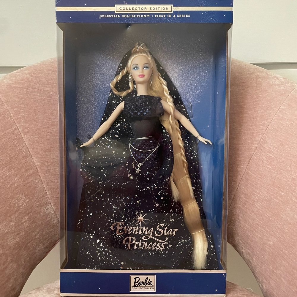 Evening Star Princess 2000 Barbie Doll Celestial Collection Barbie Collectible